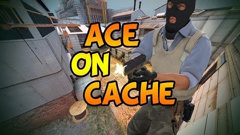 CS:GO | P90 ACE ON CACHE! - 1v5 Clutch (Montage)