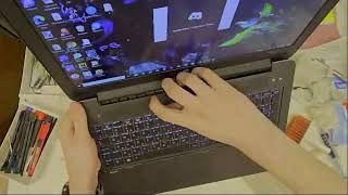 HP ZBook 15 G3 обслуживание и замена термопасты