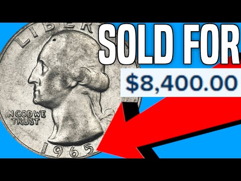 Which 1965 Quarters are Worth Money? Rare quarters worth BIG Money!