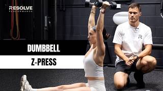 Dumbbell Z- Press