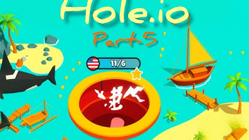 Hole.io - Part 5 - Swallow Everything & Dominate the City (Android, iOS)