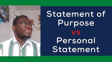 Differences between a Personal Statement vs Statement of Purpose and how to approach them