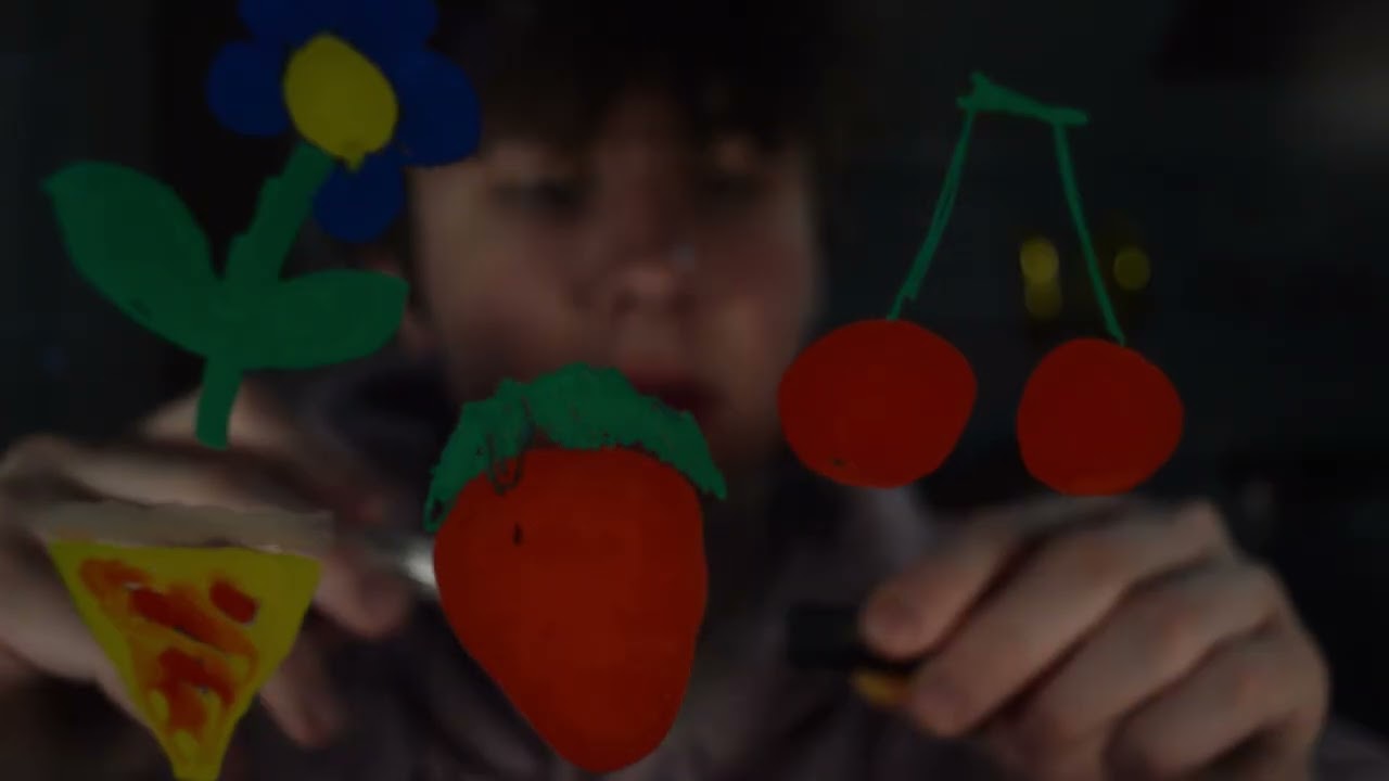 Asmr, drawing on your face while you try to sleep