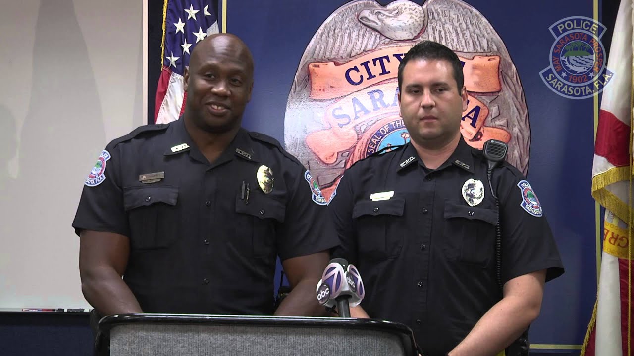 July 3, 2014 News Conference: Sarasota Police Speak About Saving Baby law enforcement today