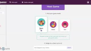 Quizizz - Running Your Quiz with the Class