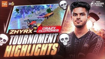 ZHYRX TOURNAMENT/LAN FRAGS 🔥 | CRAZY CLUTCHES | #BGMI