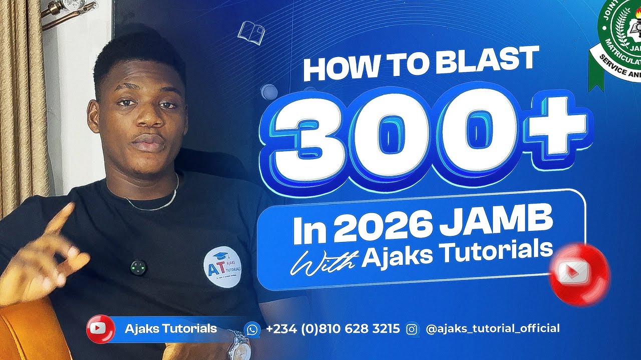 Как набрать 300+ очков в JAMB 2026 с помощью обучающих материалов Ajaks