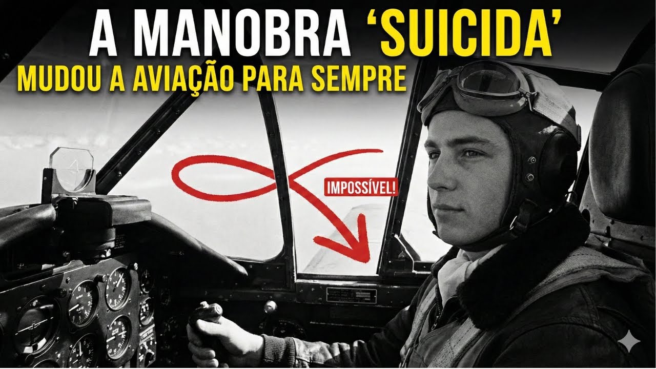 A manobra "SUICIDA" de um piloto 'nerd' que mudou a aviação para sempre