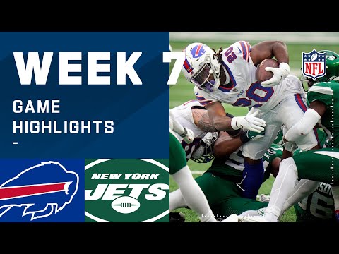Bills vs. Jets Week 7 Highlights | NFL 2020
