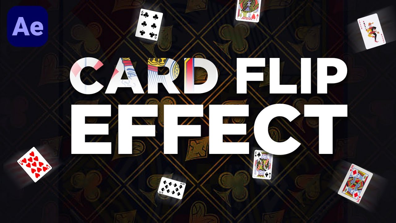 Master the Art of Flip Card Transitions in Adobe After Effects in Hindi ...