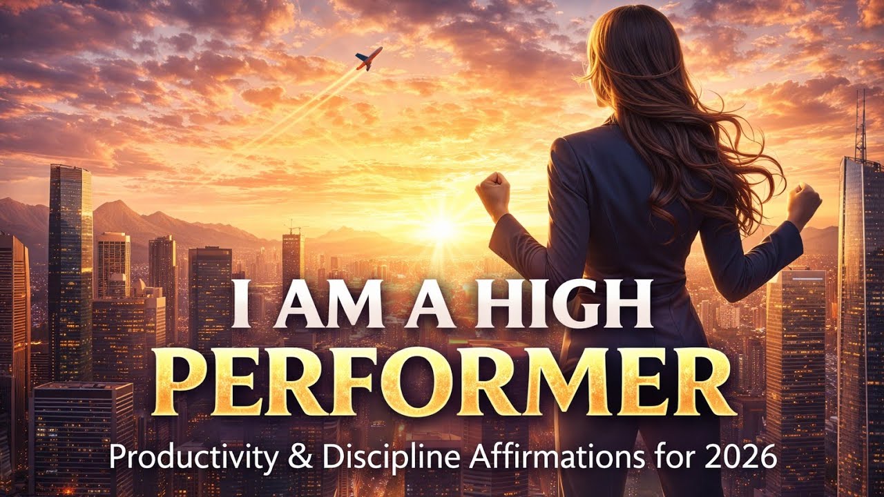 I Am a High Performer | Productivity & Discipline Affirmations for 2026