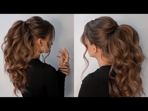 видео: Amazing mid ponytail