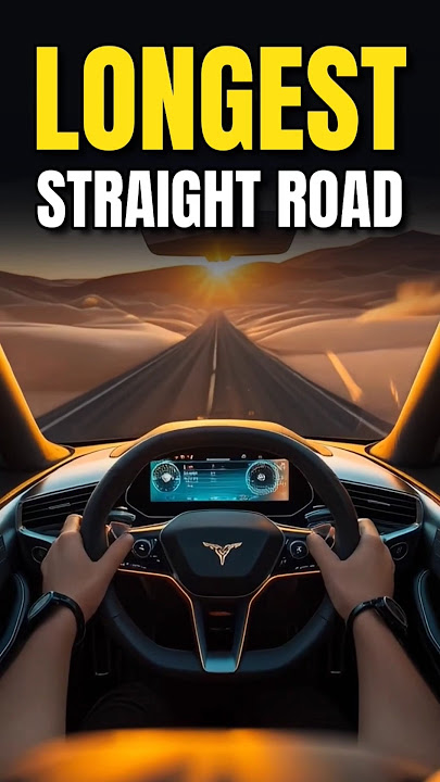 Longest Straight Road!!