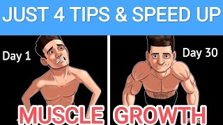 4 Surprising Ways to Speed up Muscle Growth