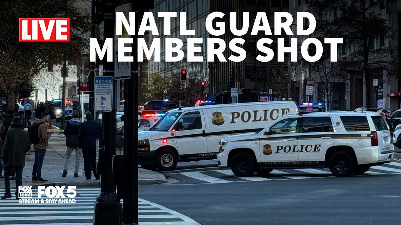 LIVE COVERAGE: 2 National Guard members shot near White House | FOX 5 DC
