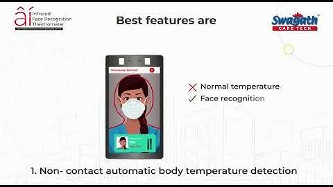 Artificial Intelligence ( AI ) Based Thermal scanner with Face Recognition For Biometric Attendance