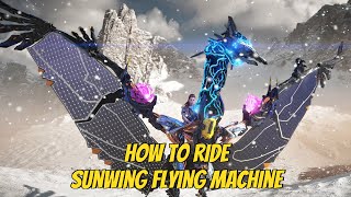 Horizon Forbidden West - How To Override and Mount The Sunwing Flying Bird Machine