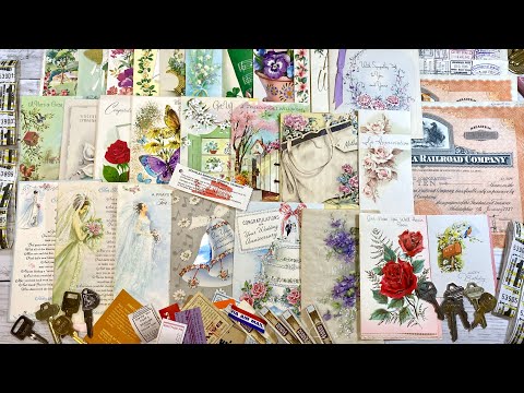 【紙モノ ビンテージ レシピカードセット】 紙モノ ビンテージ レシピカードセット】 紙モノ ビンテージ レシピ