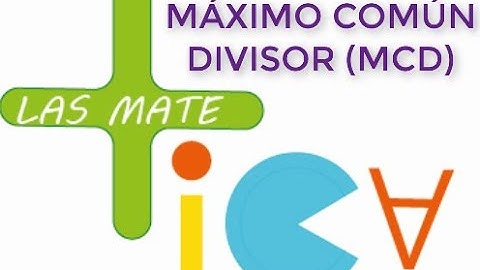 MAXIMO COMUN DIVISOR para niños de primaria
