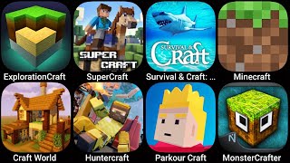 Exploration,SuperCraft,Survival & Craft,Minecraft,Craft World,HunterCraft,ParkourCraft,MonsterCraft screenshot 4