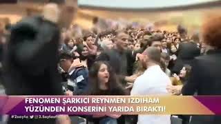 Reynmen sahneyi terketti