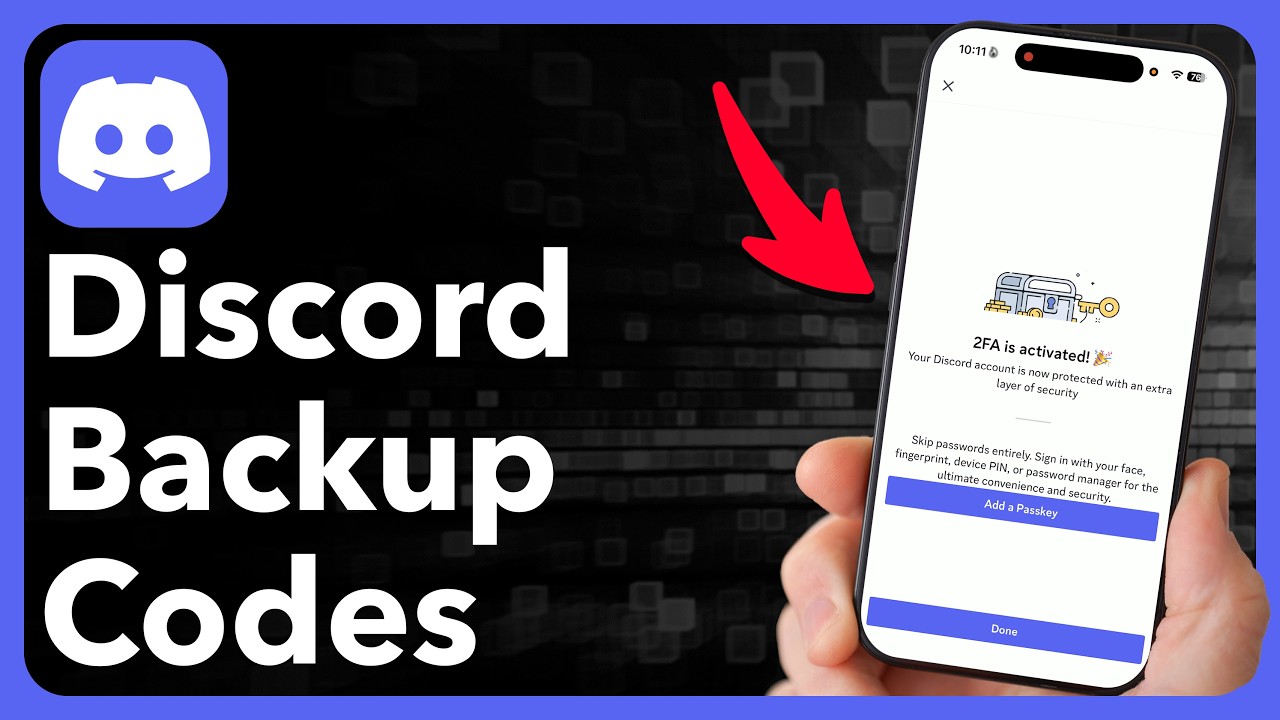 Backup Key Discord How To Get Discord Backup Codes - YouTube