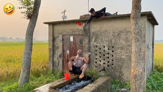 Must Watch New Shampoo Prank Video || Top New Comedy Video Try To Not Laugh By Bidik Prank 2023 ||