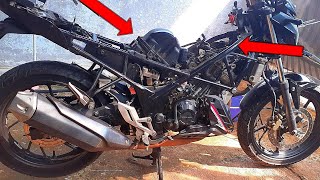 Tutorial Cara membuka Tanki (How to Unload/ open  Fuel Tank) All New Honda CB 150R