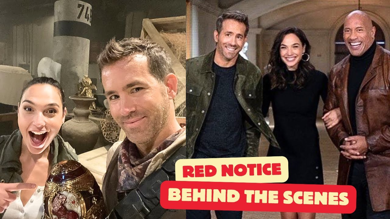 You Won’t Believe What Happened Behind the Scenes of Red Notice! YouTube