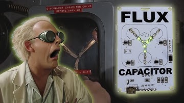 Flux Capacitor PCB Badge Attiny85
