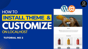 How to install and customize theme in WordPress on localhost - Urdu  - Tutorial No 2 - The Devs Co