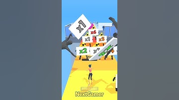 WEIGHT RUNNER 3D💪Mobile Gameplay By NextGamer (Android,iOS) Level 9 #shorts