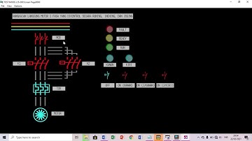 Tutorial program PLC ladder diagram RANGKAIAN MOTOR 3 FASA DIKONTROL RUNNING, INCHING, JOGGING