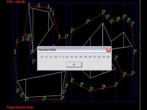 AI: Trapezoid Technique (Shortest Path)