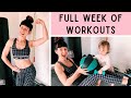 MY WEEKLY WORKOUT ROUTINE AT HOME! | Shenae Grimes Beech