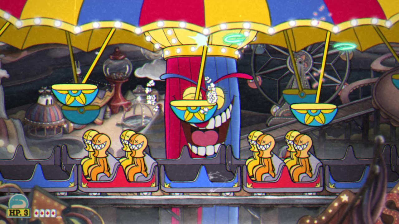 Cuphead: "Beppi The Clown" Boss, Expert Mode, S Rank