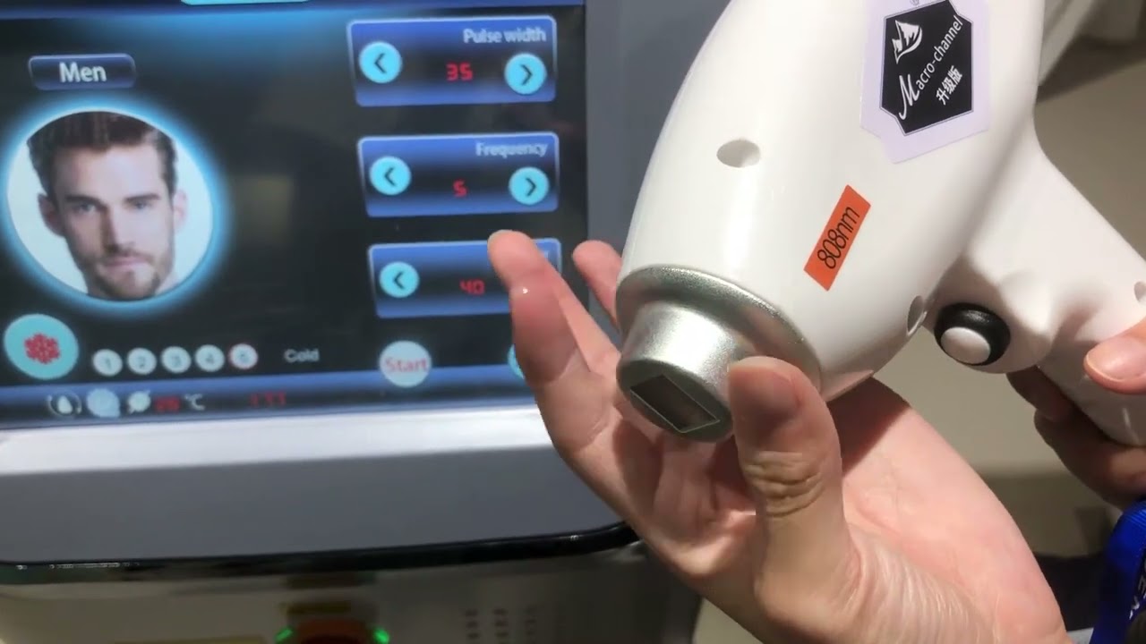 2 in 1 808 diode laser hair removal PICO laser tattoo removal mole spot