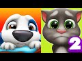 My Talking Hank Vs My Talking Tom 2.