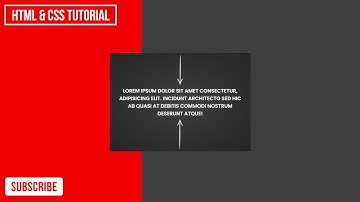 How to Align Text Center Vertically Inside a DIv | HTML & CSS Tutorial