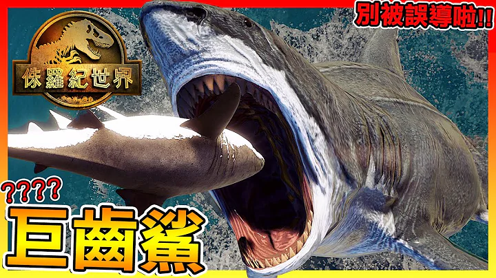 巨齿鲨在沧龙区中!?😱牠的真面目其实是...【侏罗纪世界进化 2】#09 - 天天要闻