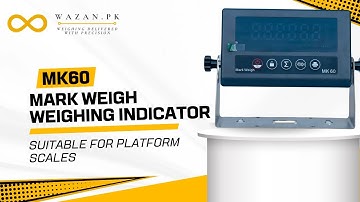 MK60 Mark Weigh Indicator – Your Go-To for Platform Scales!