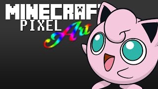 Jigglypuff - Minecraft Pixel Art