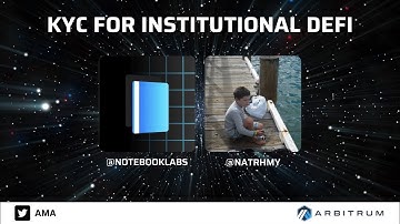 Notebook Labs AMA: KYC for Institutional DeFi