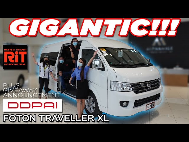 Foton Traveller XL : Budget Van : 19 seater class=