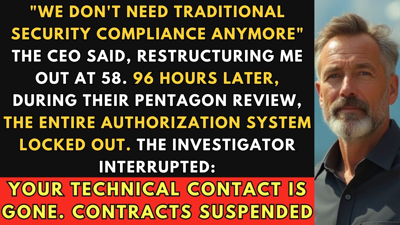 They Fired Me as 'Obsolete' at 58. I Lost Them $200M Pentagon Contracts.