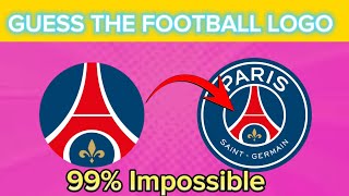 GUESS THE FOOTBALL LOGO FROM ZOOMED IN PARTS | 100 % Impossible quiz