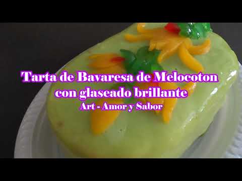 Video: Pastel De Melocotón Y Cereza