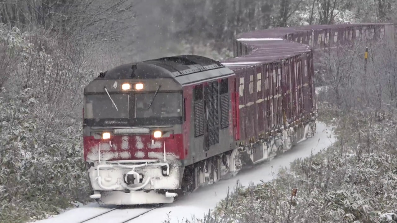 石北本線 ラッセル 貨物 他 2018.12.15～18