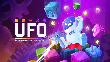 How does scoring work in Unidentified Falling Objects?