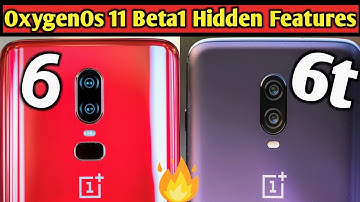 Android 11 features on OnePlus 6/6t OxygenOs 11 Beta 1 Hidden Features Oneplus 6 Series